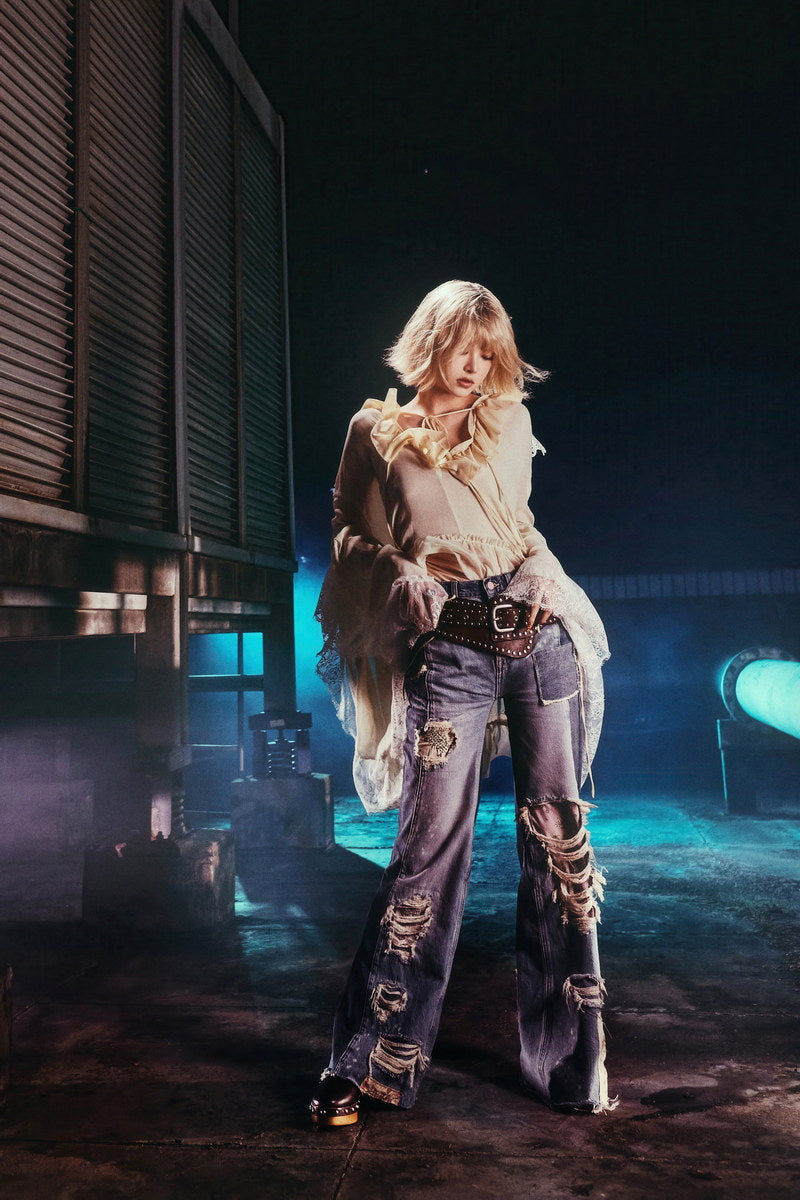 Le Sserafim Hong Eunchae Poster Hot Album Drenched Vetiver Concept Photo Print K-Pop Home Decor For Living Room Aesthetic Kpop Female Girl Group - xonomax