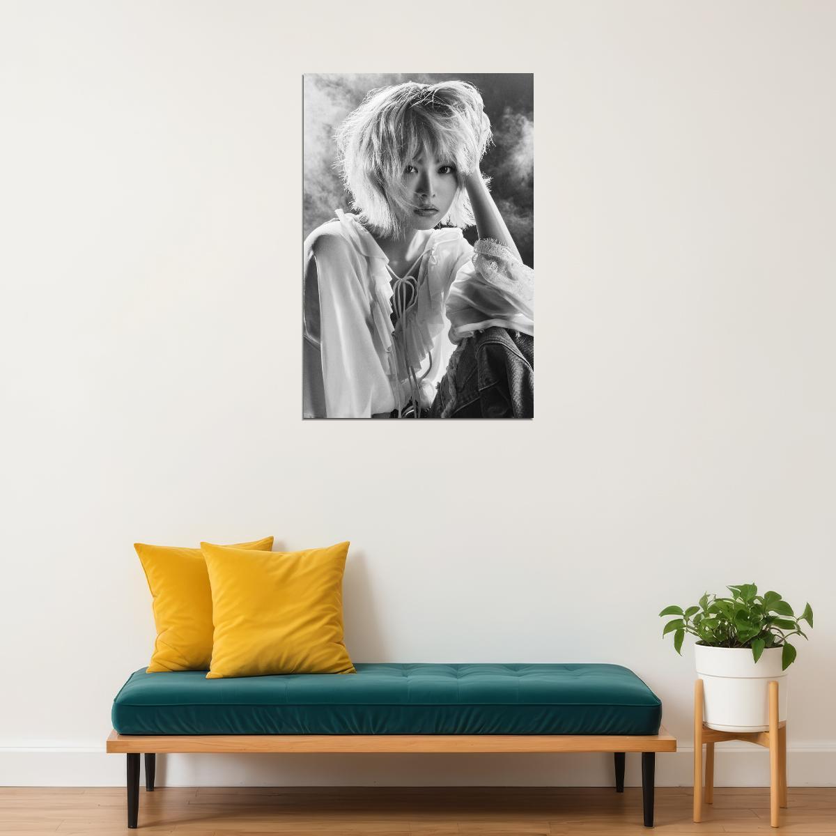 Le Sserafim Hong Eunchae Poster Hot Album Drenched Vetiver Concept Photo Print K-Pop Home Decor For Living Room Aesthetic Kpop Female Girl Group - xonomax