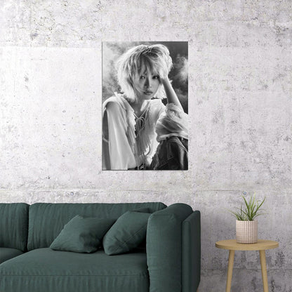 Le Sserafim Hong Eunchae Poster Hot Album Drenched Vetiver Concept Photo Print K-Pop Home Decor For Living Room Aesthetic Kpop Female Girl Group - xonomax