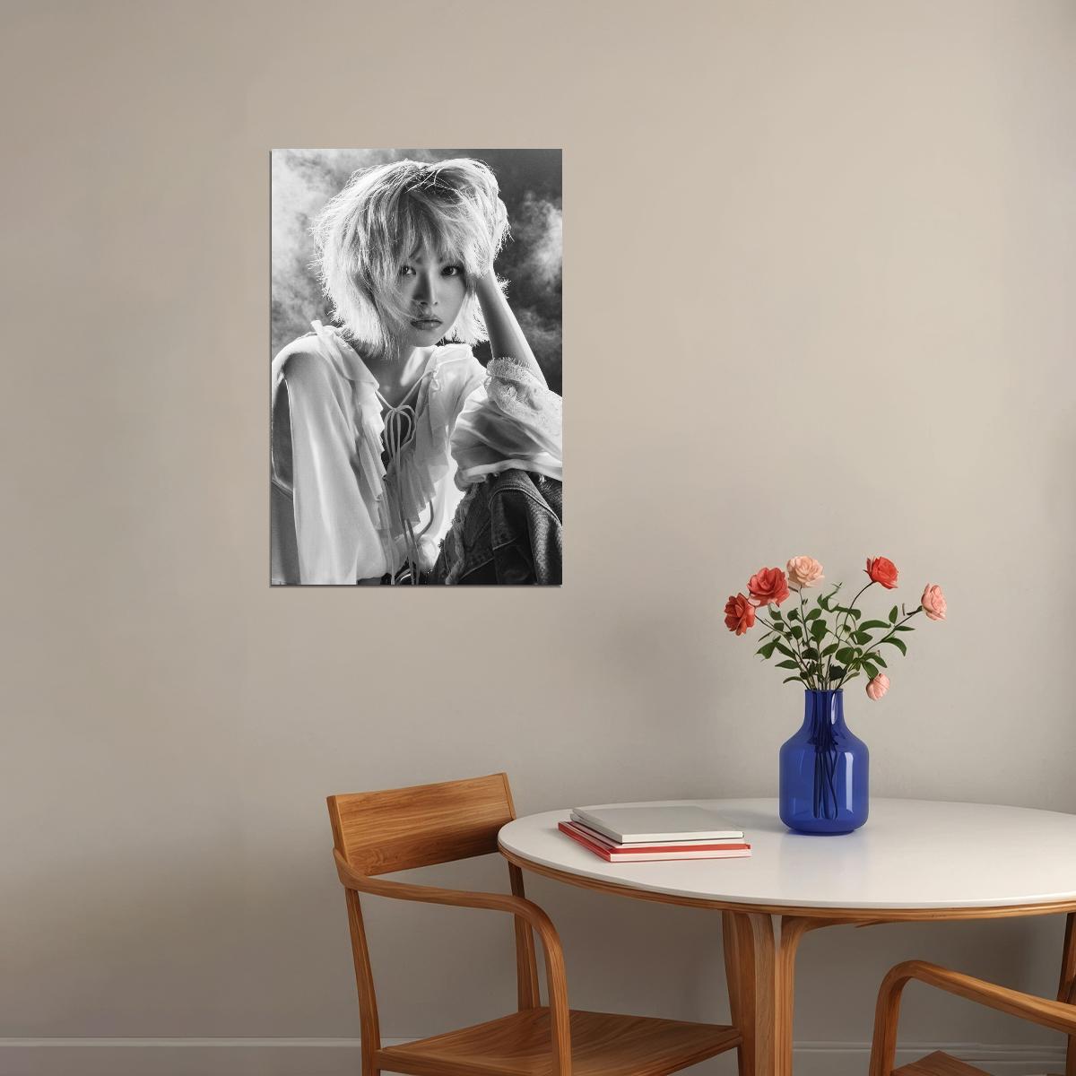 Le Sserafim Hong Eunchae Poster Hot Album Drenched Vetiver Concept Photo Print K-Pop Home Decor For Living Room Aesthetic Kpop Female Girl Group - xonomax