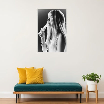 Le Sserafim Kazuha Poster Hot Album Drenched Vetiver Concept Photo Print K-Pop Home Decor For Living Room Aesthetic Kpop Female Girl Group