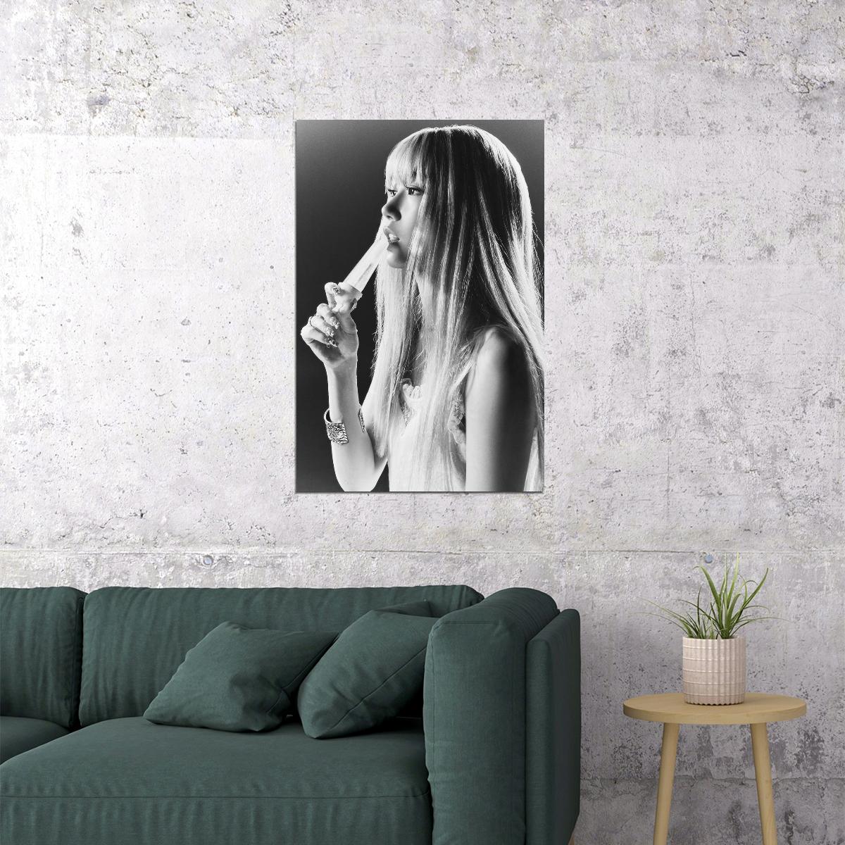 Le Sserafim Kazuha Poster Hot Album Drenched Vetiver Concept Photo Print K-Pop Home Decor For Living Room Aesthetic Kpop Female Girl Group