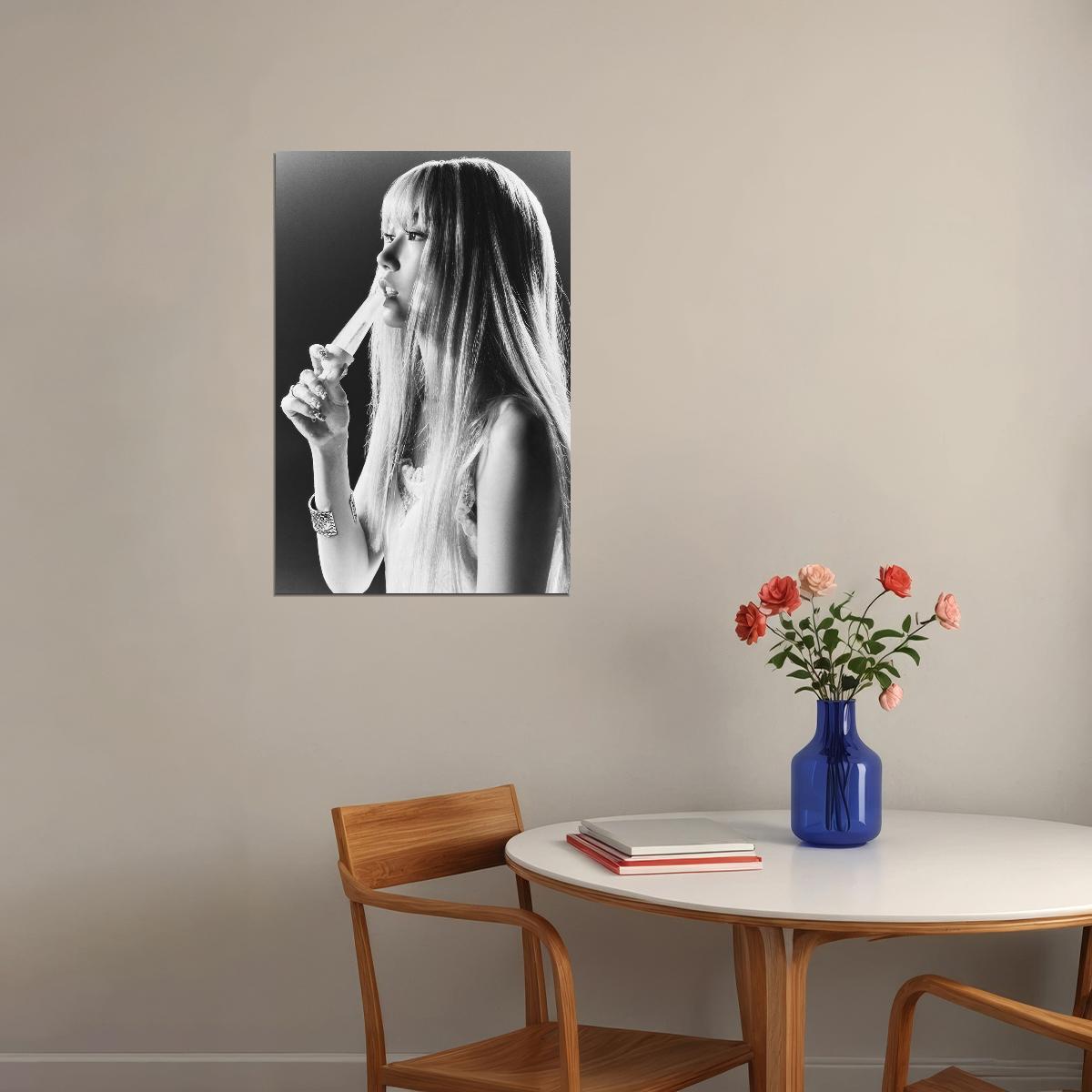 Le Sserafim Kazuha Poster Hot Album Drenched Vetiver Concept Photo Print K-Pop Home Decor For Living Room Aesthetic Kpop Female Girl Group