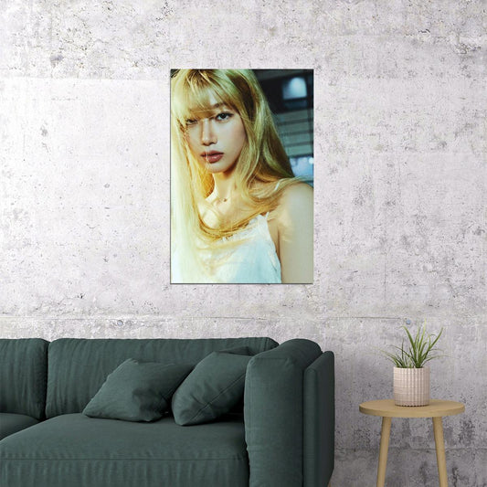 Le Sserafim Kazuha Poster Hot Album Drenched Vetiver Concept Photo Print K-Pop Home Decor For Living Room Aesthetic Kpop Female Girl Group - xonomax