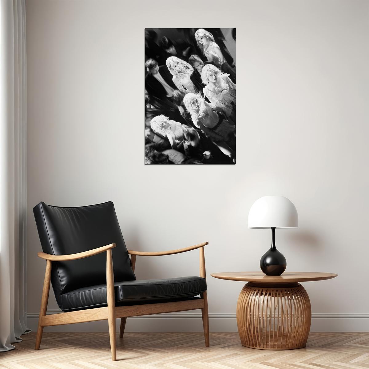 Le Sserafim Poster Hot Album Drenched Vetiver Concept Photo Print K-Pop Home Decor For Living Room Aesthetic Kpop Female Girl Group