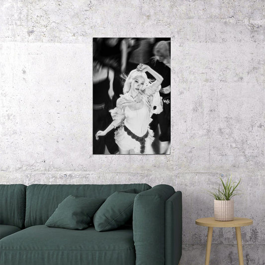 Le Sserafim Kim Chaewon Poster Hot Album Drenched Vetiver Concept Photo Print K-Pop Home Decor For Living Room Aesthetic Kpop Female Girl Group - xonomax