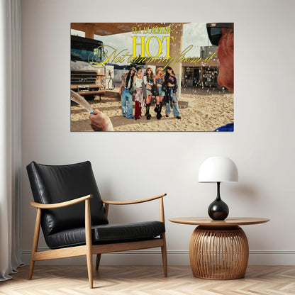 Le Sserafim Poster Hot Album Tanned Guaiac Concept Photo Print K-Pop Home Decor For Living Room Aesthetic Kpop Female Girl Group