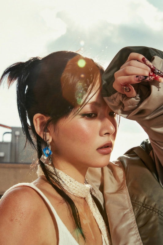 Le Sserafim Hong Eunchae Poster Hot Album Tanned Guaiac Concept Photo Print K-Pop Home Decor For Living Room Aesthetic Kpop Female Girl Group - xonomax