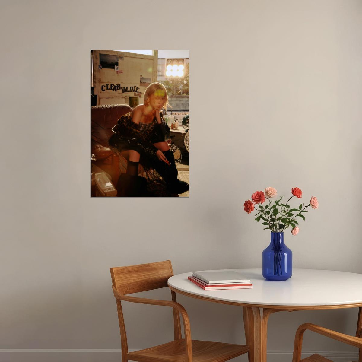 Le Sserafim Kim Chaewon Poster Hot Album Tanned Guaiac Concept Photo Print K-Pop Home Decor For Living Room Aesthetic Kpop Female Girl Group - xonomax