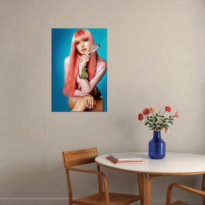 Blackpink Lisa Alter Ego Album Poster Kiki Concept Photo Print K-Pop Home Decor For Living Room Aesthetic Kpop Female Girl Group