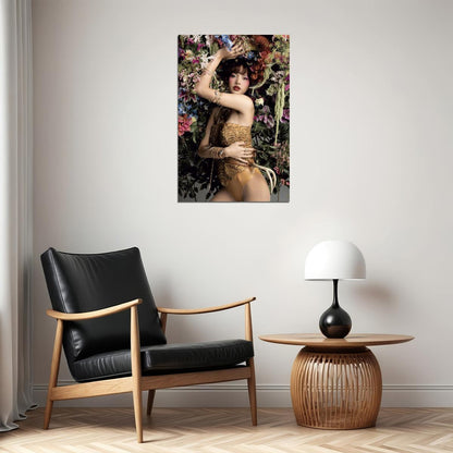 Blackpink Lisa Spring Fashion Photo Print K-Pop Home Decor For Living Room Aesthetic Kpop Female Girl Group