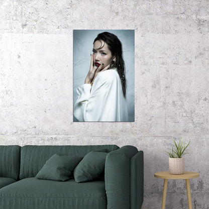 Blackpink Lisa Winter Fashion Photo Print K-Pop Home Decor For Living Room Aesthetic Kpop Female Girl Group