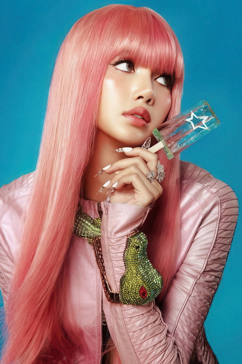 Blackpink Lisa Alter Ego Album Poster Concept Photo Print K-Pop Home Decor For Living Room Aesthetic Kpop Female Girl Group