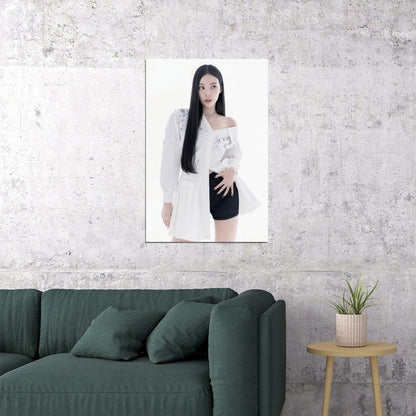 Meovv Poster Fashion Group Photo Print K-Pop Home Decor For Living Room Aesthetic Kpop Female Girl Group