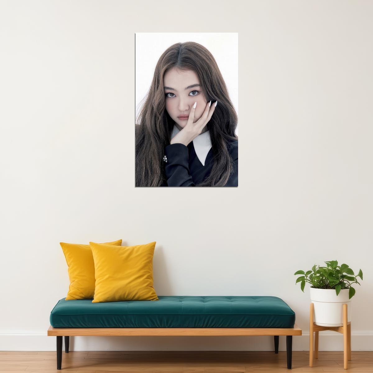 Meovv Poster Fashion Group Photo Print K-Pop Home Decor For Living Room Aesthetic Kpop Female Girl Group - xonomax