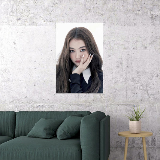 Meovv Poster Fashion Group Photo Print K-Pop Home Decor For Living Room Aesthetic Kpop Female Girl Group - xonomax