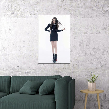 Meovv Poster Fashion Group Photo Print K-Pop Home Decor For Living Room Aesthetic Kpop Female Girl Group
