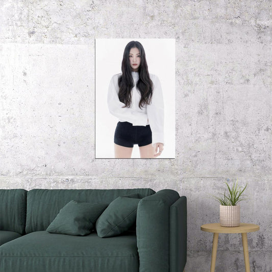 Meovv Poster Fashion Group Photo Print K-Pop Home Decor For Living Room Aesthetic Kpop Female Girl Group - xonomax