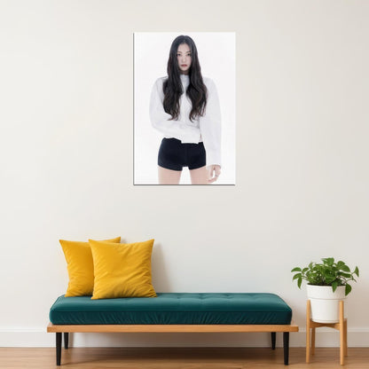 Meovv Poster Fashion Group Photo Print K-Pop Home Decor For Living Room Aesthetic Kpop Female Girl Group