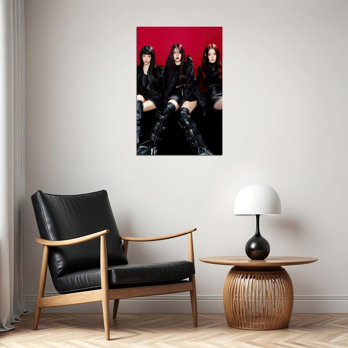 Stayc Sumin Isa Sieun Poster Fashion Photo Print K-Pop Home Decor For Living Room Aesthetic Kpop Female Girl Group - xonomax