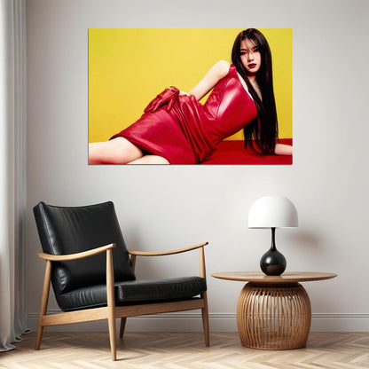 Stayc Sumin Isa Sieun Poster Fashion Photo Print K-Pop Home Decor For Living Room Aesthetic Kpop Female Girl Group