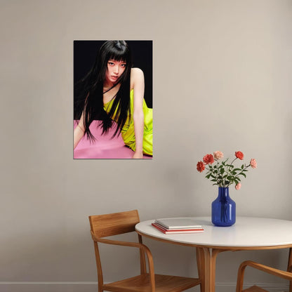 Stayc Sumin Isa Sieun Poster Fashion Photo Print K-Pop Home Decor For Living Room Aesthetic Kpop Female Girl Group