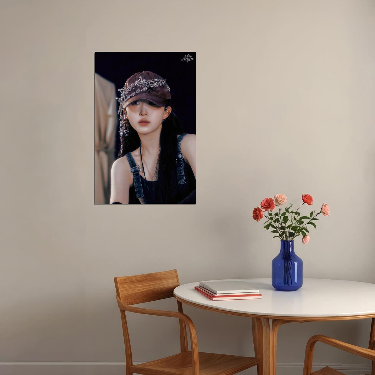 Nmixx Haewon Poster Fe3o4 Forward Ep Concept Photo Print K-Pop Home Decor For Living Room Aesthetic Kpop Female Girl Group