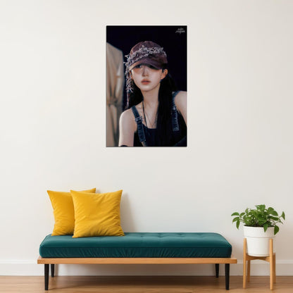 Nmixx Haewon Poster Fe3o4 Forward Ep Concept Photo Print K-Pop Home Decor For Living Room Aesthetic Kpop Female Girl Group