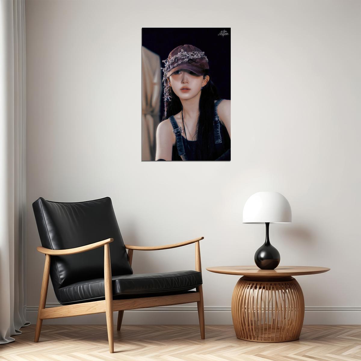 Nmixx Haewon Poster Fe3o4 Forward Ep Concept Photo Print K-Pop Home Decor For Living Room Aesthetic Kpop Female Girl Group