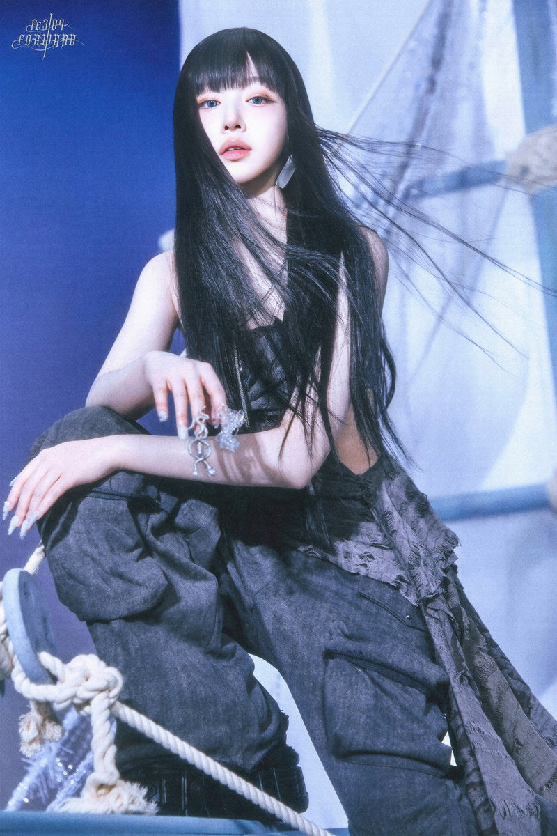Nmixx Haewon Poster Fe3o4 Forward Ep Concept Photo Print K-Pop Home Decor For Living Room Aesthetic Kpop Female Girl Group