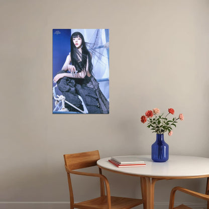 Nmixx Haewon Poster Fe3o4 Forward Ep Concept Photo Print K-Pop Home Decor For Living Room Aesthetic Kpop Female Girl Group