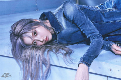 Nmixx Jiwoo Poster Fe3o4 Forward Ep Concept Photo Print K-Pop Home Decor For Living Room Aesthetic Kpop Female Girl Group