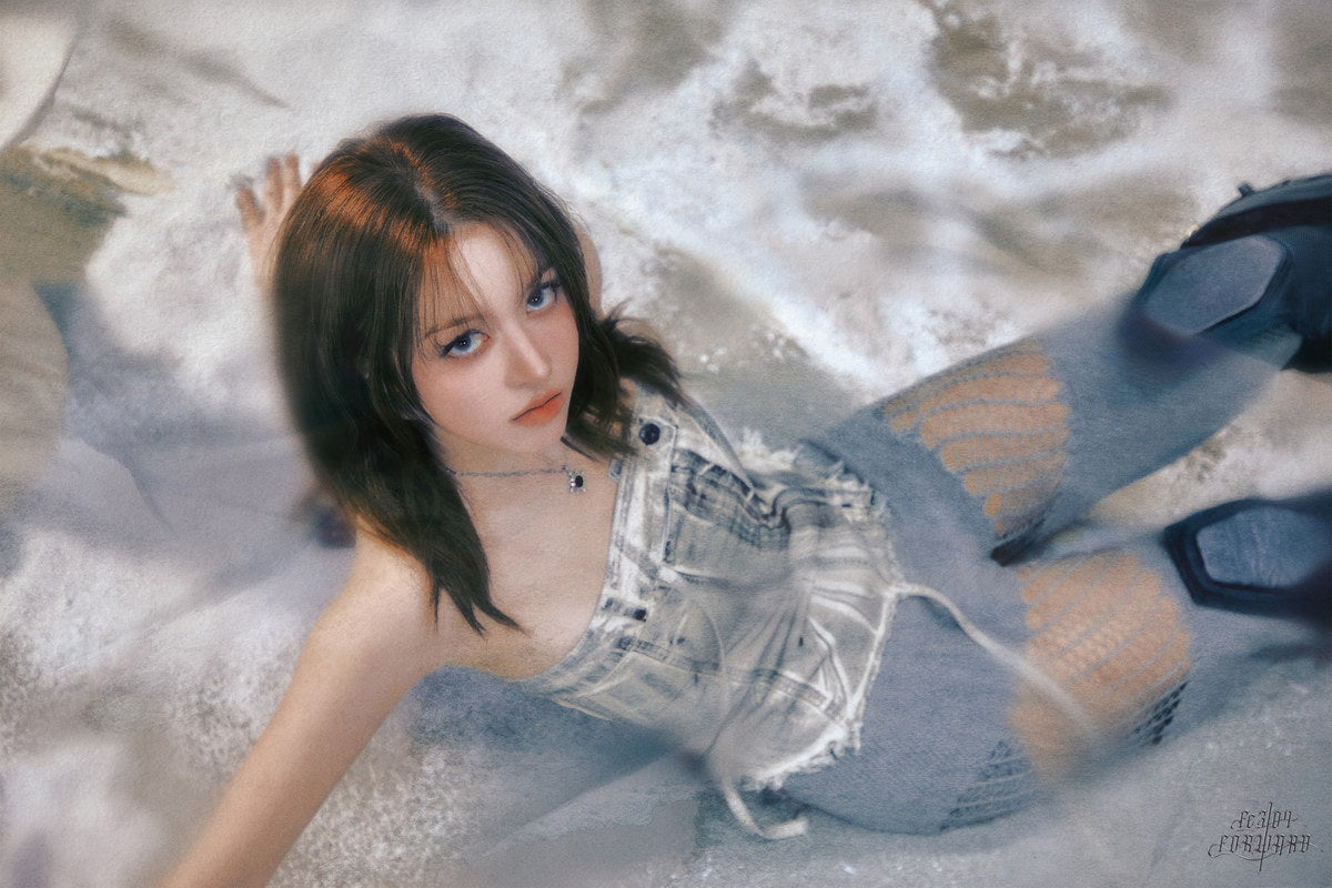 Nmixx Lily Poster Fe3o4 Forward Ep Concept Photo Print K-Pop Home Decor For Living Room Aesthetic Kpop Female Girl Group
