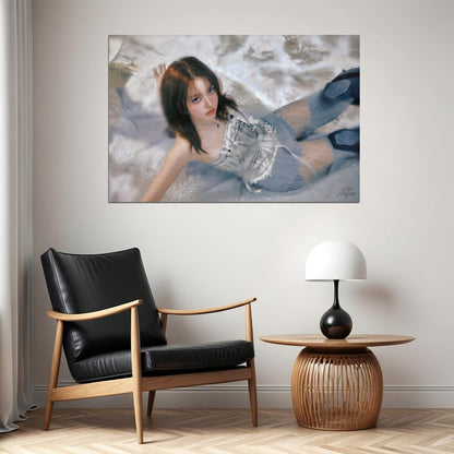 Nmixx Lily Poster Fe3o4 Forward Ep Concept Photo Print K-Pop Home Decor For Living Room Aesthetic Kpop Female Girl Group