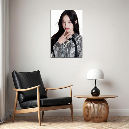 Rescene Woni Poster Glow Up Album Me Concept Photo Print K-Pop Home Decor For Living Room Aesthetic Kpop Female Girl Group
