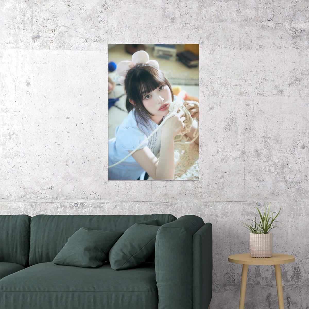 Rescene Minami Poster Glow Up Album We Concept Photo Print K-Pop Home Decor For Living Room Aesthetic Kpop Female Girl Group