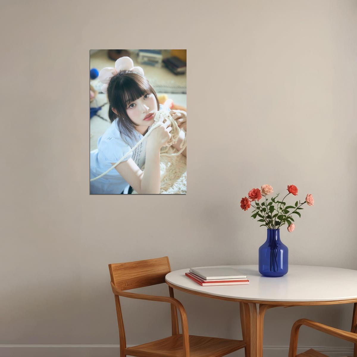 Rescene Minami Poster Glow Up Album We Concept Photo Print K-Pop Home Decor For Living Room Aesthetic Kpop Female Girl Group