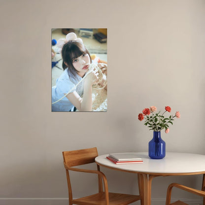 Rescene Minami Poster Glow Up Album We Concept Photo Print K-Pop Home Decor For Living Room Aesthetic Kpop Female Girl Group