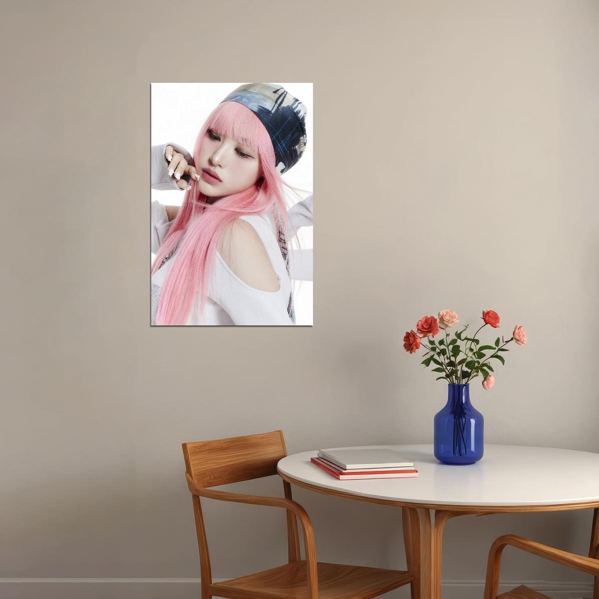 Rescene Minami Poster Glow Up Album Me Concept Photo Print K-Pop Home Decor For Living Room Aesthetic Kpop Female Girl Group