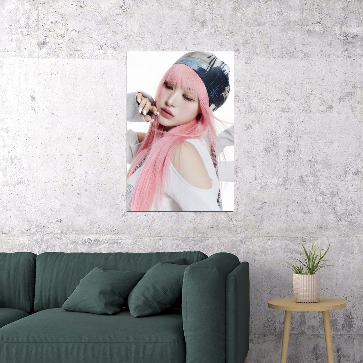 Rescene Minami Poster Glow Up Album Me Concept Photo Print K-Pop Home Decor For Living Room Aesthetic Kpop Female Girl Group