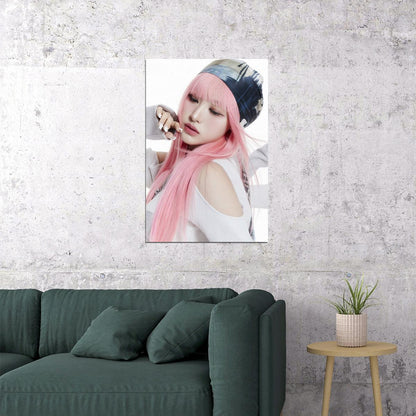 Rescene Minami Poster Glow Up Album Me Concept Photo Print K-Pop Home Decor For Living Room Aesthetic Kpop Female Girl Group