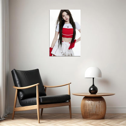 Rescene Zena Poster Glow Up Album Me Concept Photo Print K-Pop Home Decor For Living Room Aesthetic Kpop Female Girl Group