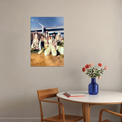 Xg Is This Love Poster Print K-Pop Home Decor For Living Room Aesthetic Kpop Female Girl Group
