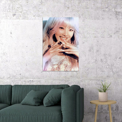 Xg Hinata Is This Love Poster Print K-Pop Home Decor For Living Room Aesthetic Kpop Female Girl Group