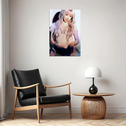 Xg Hinata Is This Love Poster Print K-Pop Home Decor For Living Room Aesthetic Kpop Female Girl Group