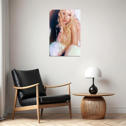 Xg Maya Is This Love Poster Print K-Pop Home Decor For Living Room Aesthetic Kpop Female Girl Group