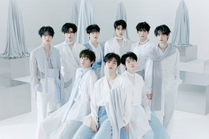 Zerobaseone Zb1 Poster Blue Paradise Album Hide Concept Photo Print K-Pop Home Decor For Living Room Aesthetic Kpop Male Boys Group Boy Band