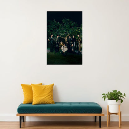 Zerobaseone Zb1 Poster Blue Paradise Album Seek Concept Photo Print K-Pop Home Decor For Living Room Aesthetic Kpop Male Boys Group Boy Band