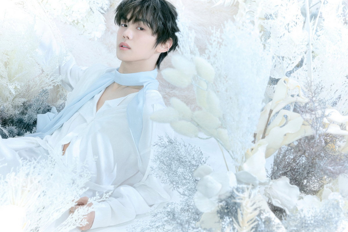 Zerobaseone Zb1 Kim Yujin Poster Blue Paradise Album Hide Concept Photo Print K-Pop Home Decor For Living Room Aesthetic Kpop Male Boys Group Boy Band
