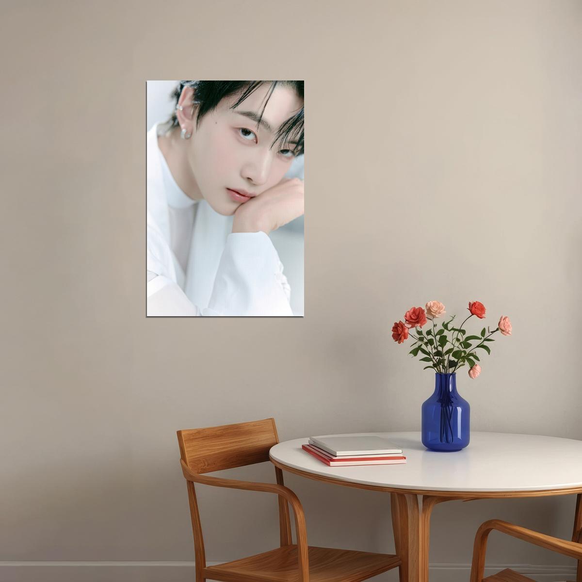 Zerobaseone Zb1 Seok Matthew Poster Blue Paradise Album Hide Concept Photo Print K-Pop Home Decor For Living Room Aesthetic Kpop Male Boys Group Boy Band